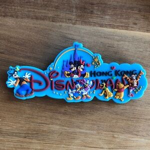 Disney Colorful Hong Kong Disneyland magnet